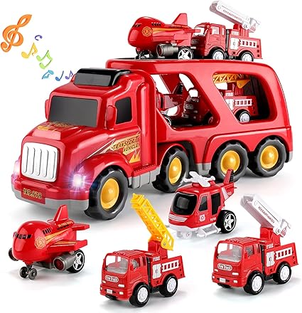 TEMI Fire Carrier Truck Transport Car 