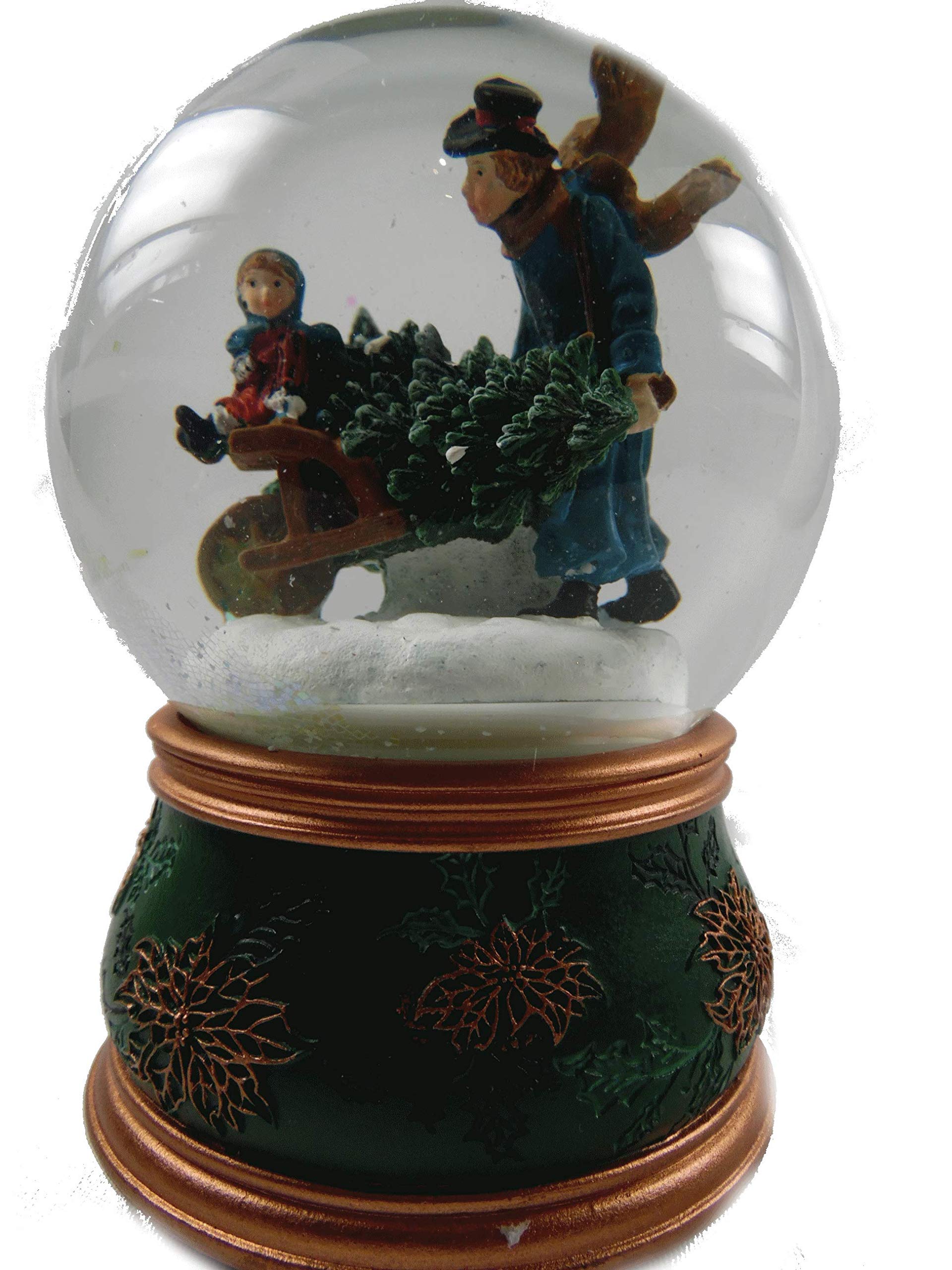 Musicbox World 51035 Snow globe wheel barrow