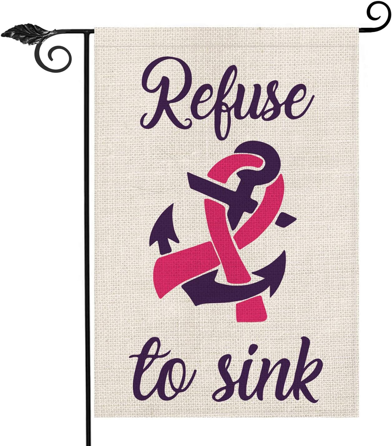 Best Pink Ribbon Garden Flags