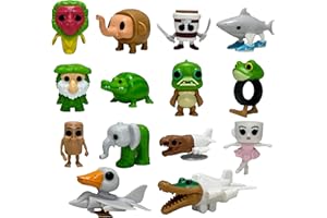 HGDFEOC 14 Pcs Italian Brainrot Action Figures,Cute Italian Brainrot Toy Cartoon Cake Toppers Birthday Decorations Gift for Game Fans Office Room Figurine Decor