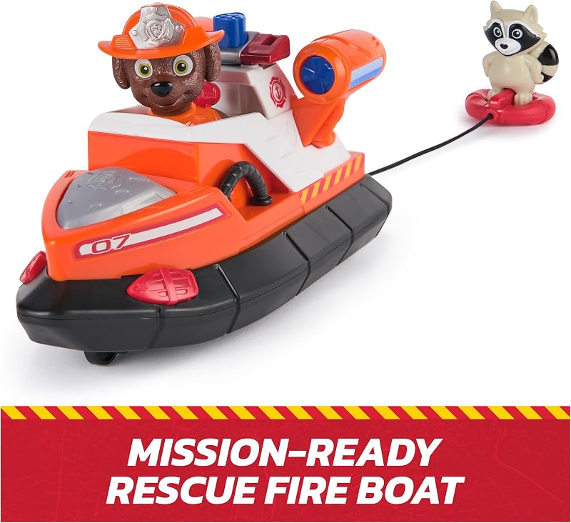 - Pat Patrouille Mission Pompiers - Véhicule Figurine Zuma