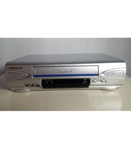 Amazon.com: Panasonic PV-V4624S 4-Head Hi-Fi VCR, Silver : Electronics