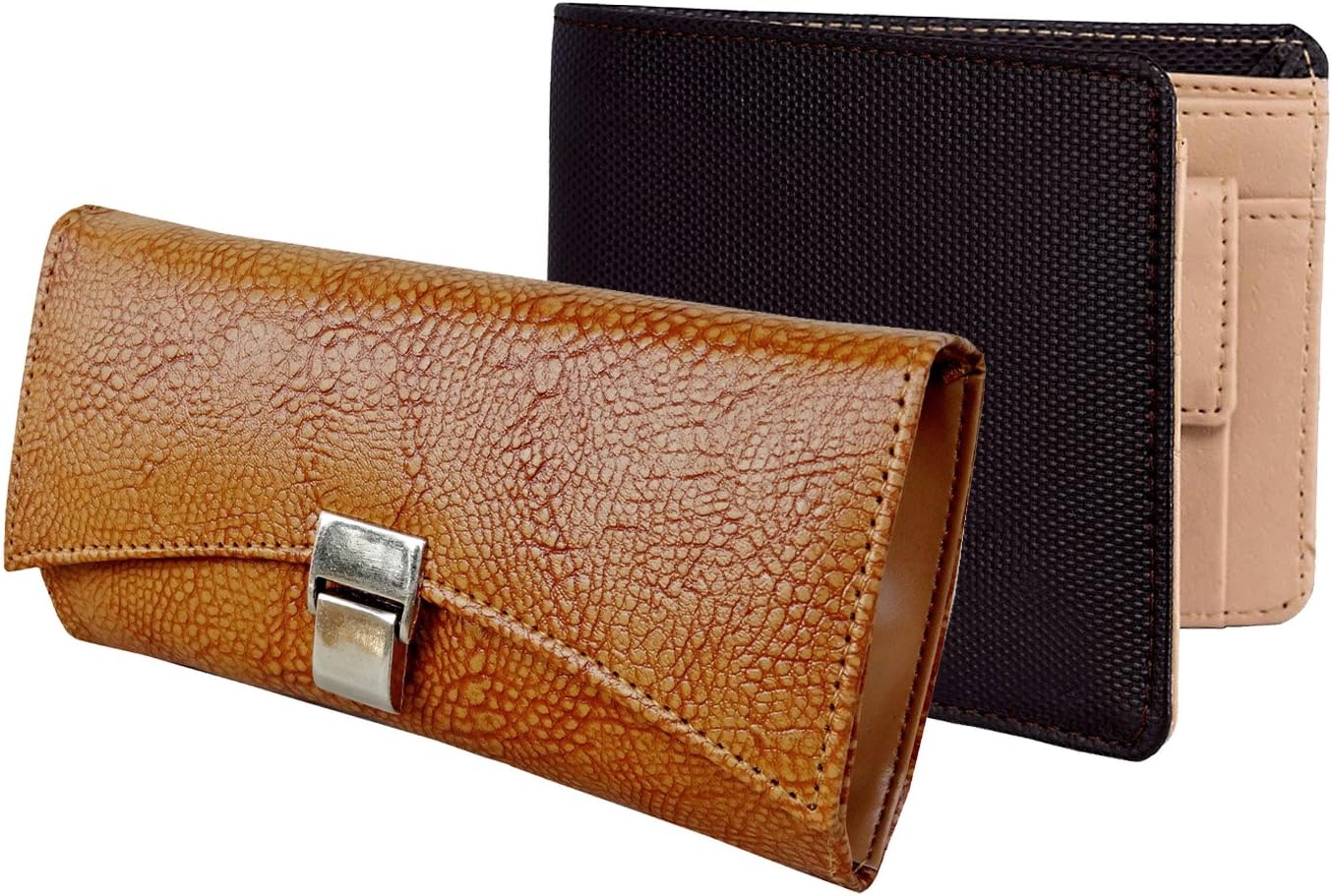 Pellcaso Couple Gifts Set - Purse & Wallet Combo (CW007)