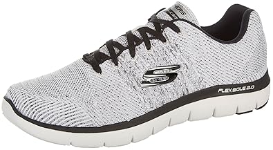Skechers Flex Advantage 20 Men Us 85 White Running Shoe Uk 75