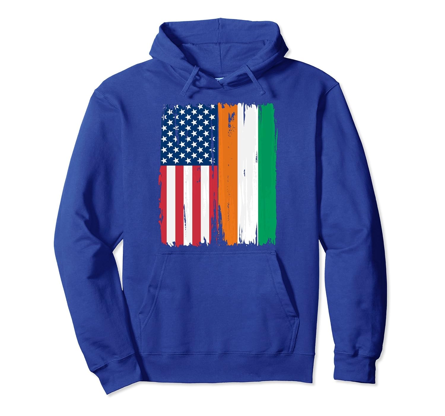 USA Ivory Coast Flag Hoodie- TPT