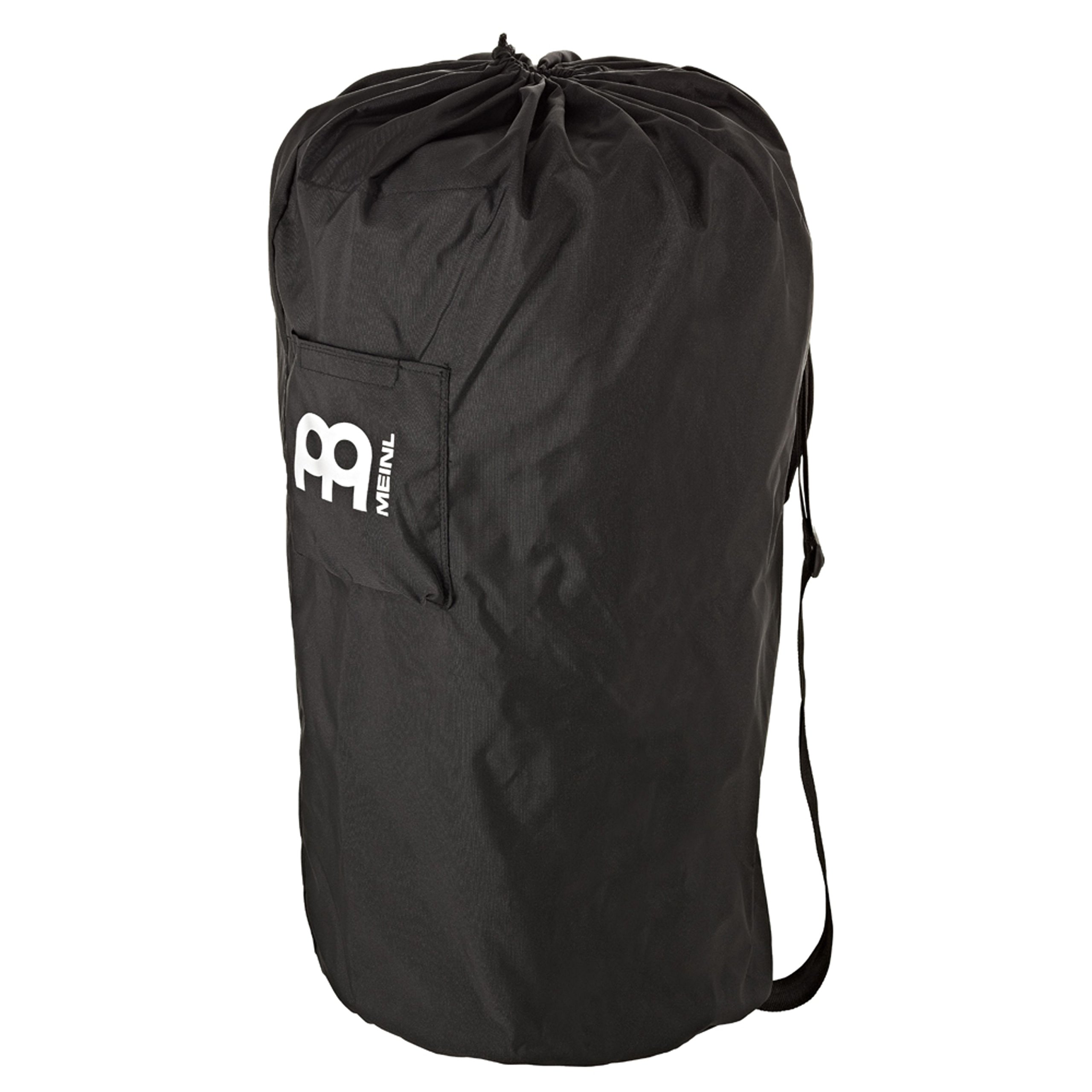 Meinl Percussion Conga Drum Gig Bag, Universal Size Drawstring Top — Heavy-Duty Fabric, Accessory Pocket and Shoulder Strap, 2-Year Warranty, Black (MSTCOB)