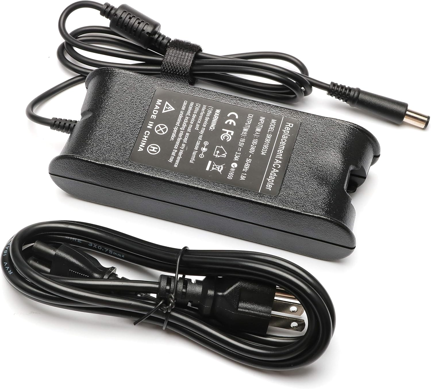 Amazon Com 65w Laptop Charger For Dell Latitude E6410 E64 E6430 E6440 E6500 E6510 E65 E6530 E6540 E7240 E7250 E7440 E7450 E7470 La65nm130 Ha65nm130 19 5v 3 34a Compatible With 7 4 5 0mm Power Supply Cord