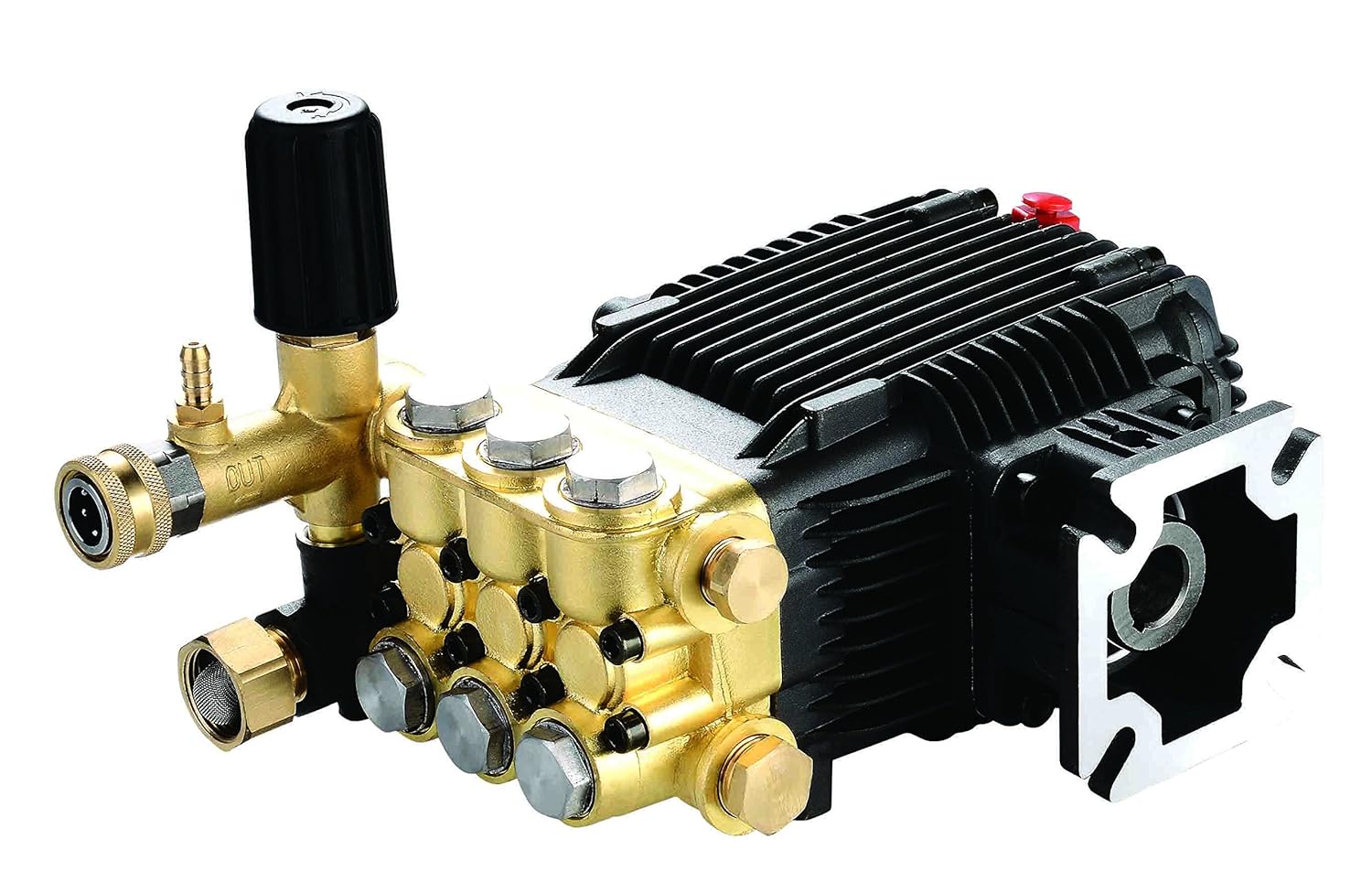 Danau Triplex High Pressure Power Washer Pump 3.3 GPM 3000 psi 6.5 HP 3/4" Shaft fits Cat General AR etc.