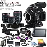 Canon EOS C100 Mark II Dual Pixel with Triple Prime