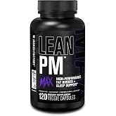 Jacked Factory Lean PM Max - High-Performance Weight Loss, Sleep Support, Fat Burner, &amp; Appetite Suppressant for Men and Women w/Melatonin, Magnesium, Carnipure, &amp; Ashwagandha - 120 Diet Pills