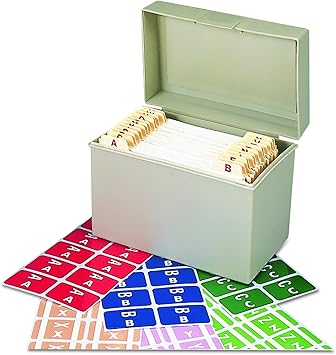 smead alphabetic color code labels