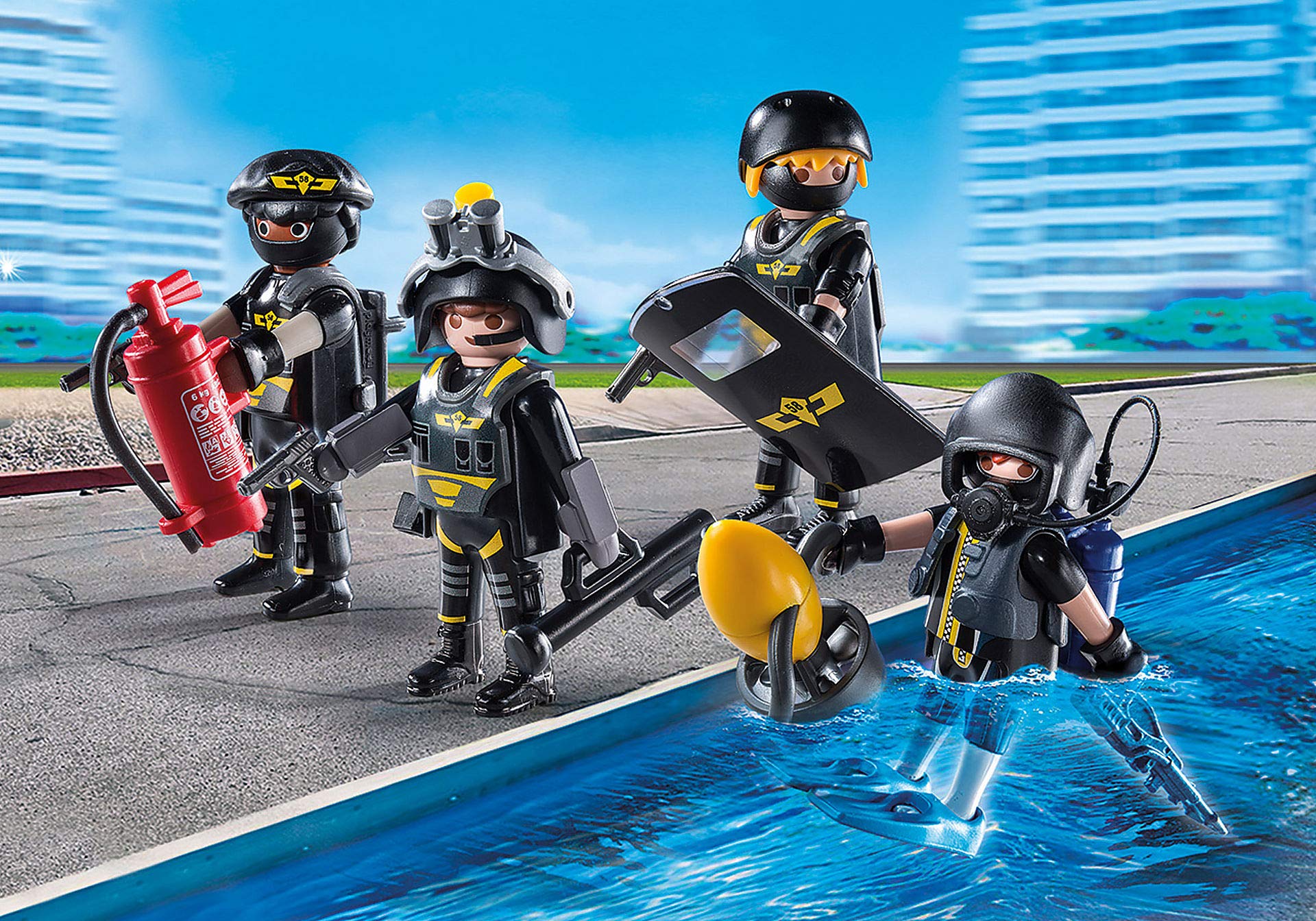 Playmobil Tactical Unit Team and Undercover Car Pricepulse