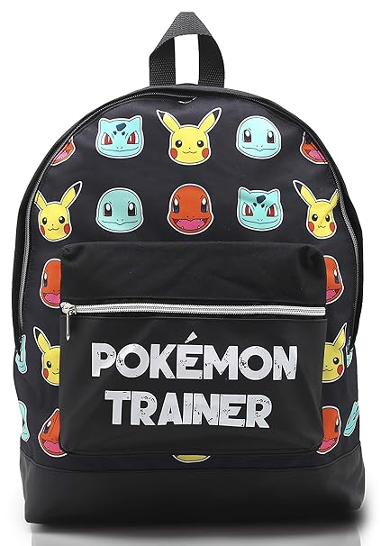 Pokemon Rucksack Kinder mit Pikachu Bisasam Glumanda