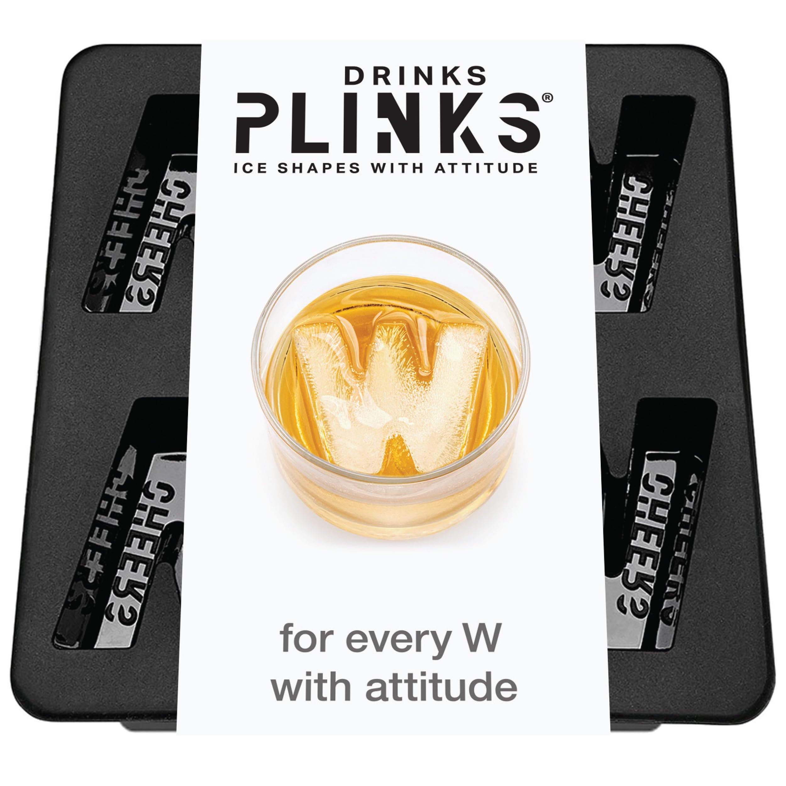 DRINKSPLINKS Silicone Ice Cube Mold Tray - Custom