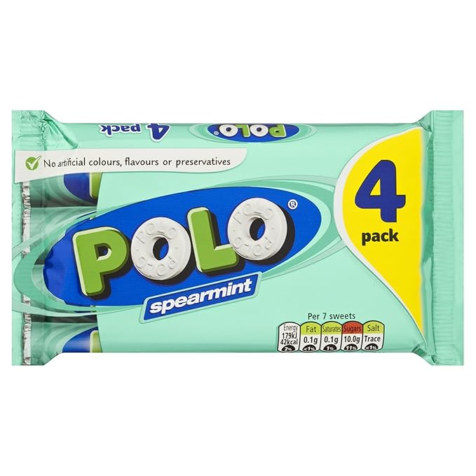 Original Polo Mints Pack Imported From The UK England Polo Mint Grocery & Gourmet