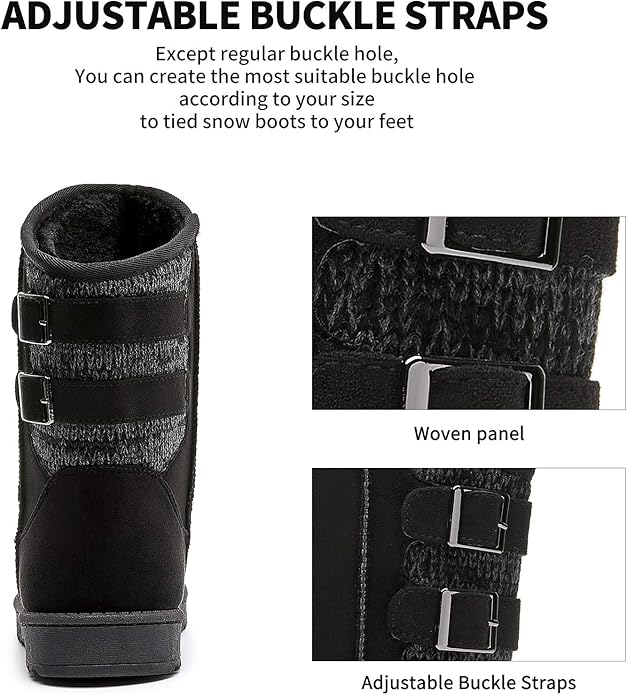 FRACORA Womens Boots Lined Winter