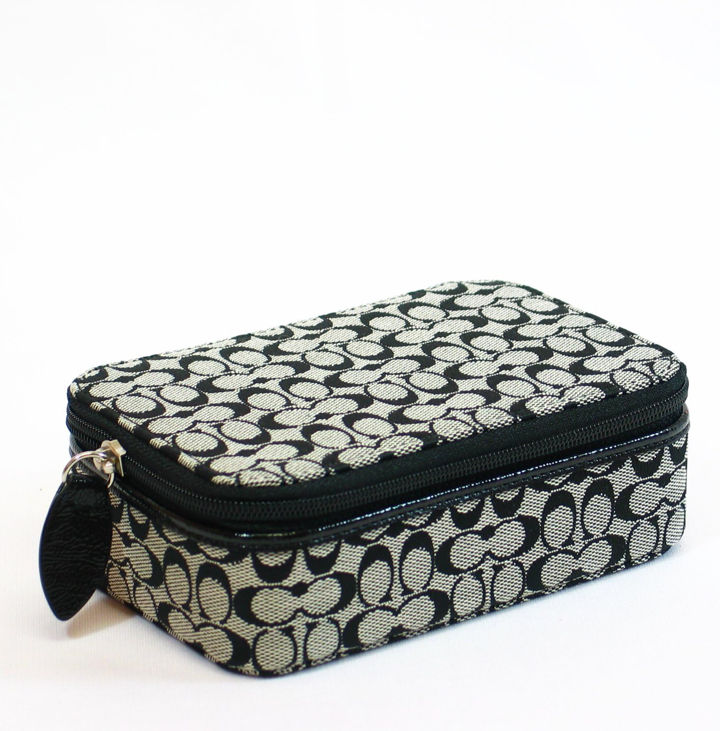 coach signature travel jewelry case