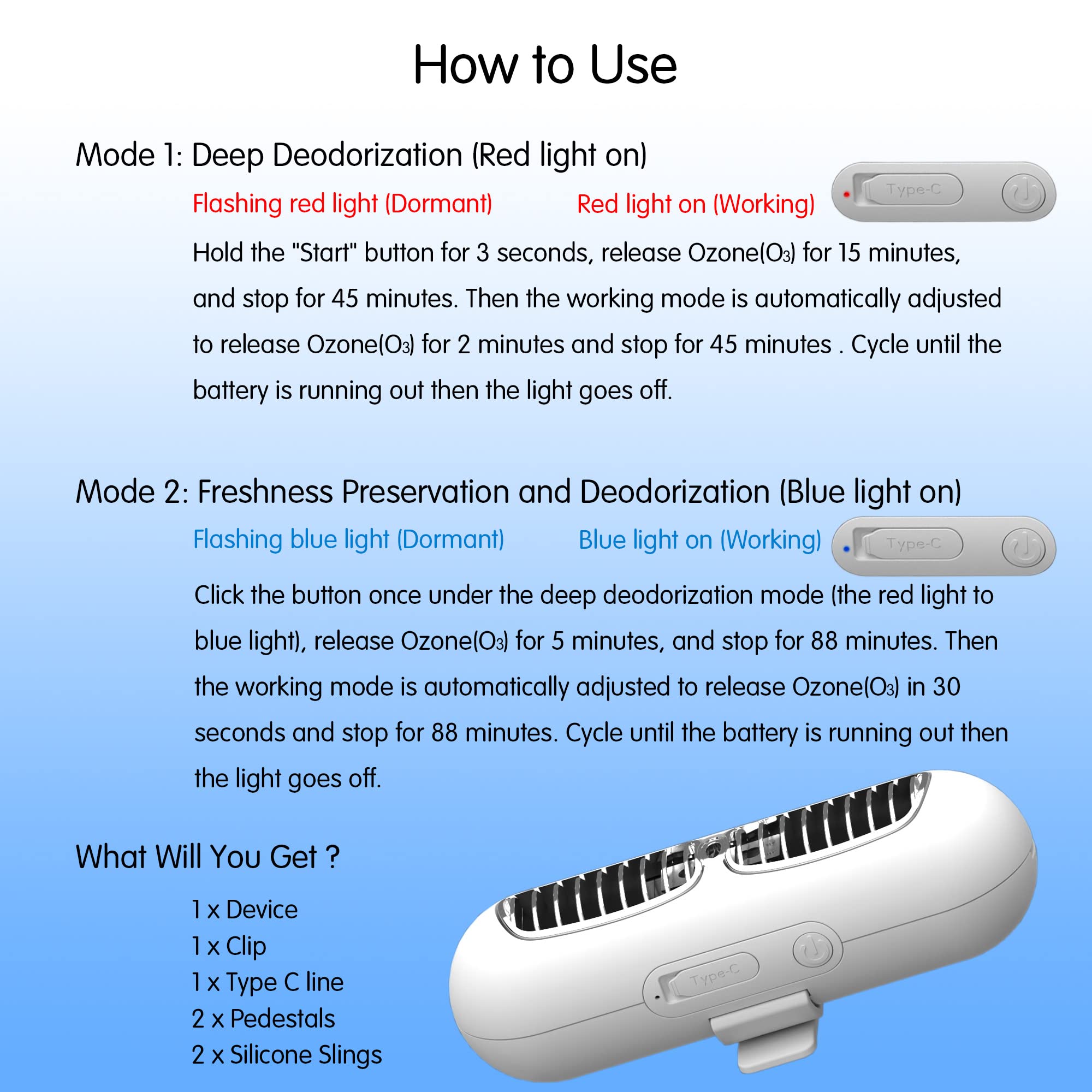 Refrigerator Deodorizer Safe Healthy Fridge Deodorizer Refrigerator Odor Eliminator Keep Food Fresh More Effective Than Charcoal Bags 30 Times for Fridge Shoe Cabinet Closet Wardrobe (Gold)