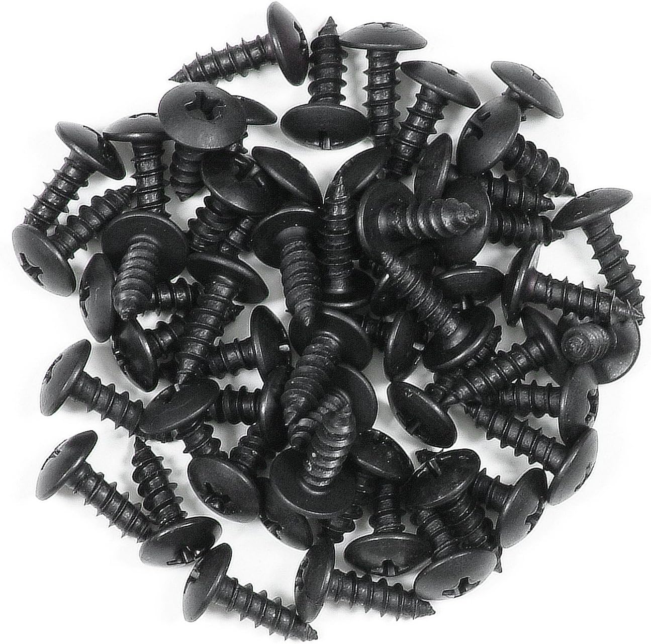 Reliable Hardware Company RH5112BOA 1/2Inch Black Oxide Wood Screw