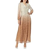 Shoshanna Women's Alina Ombre Chiffon Long Sleeve Dress
