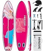 Amazon.com : Hiwave Inflatable Stand Up Paddle Board 11'*34”*6