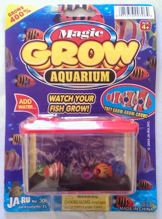 Magic Grow Aquarium Grows 400! Watch Your Fish Grow! Amazon.co.uk Toys & Games