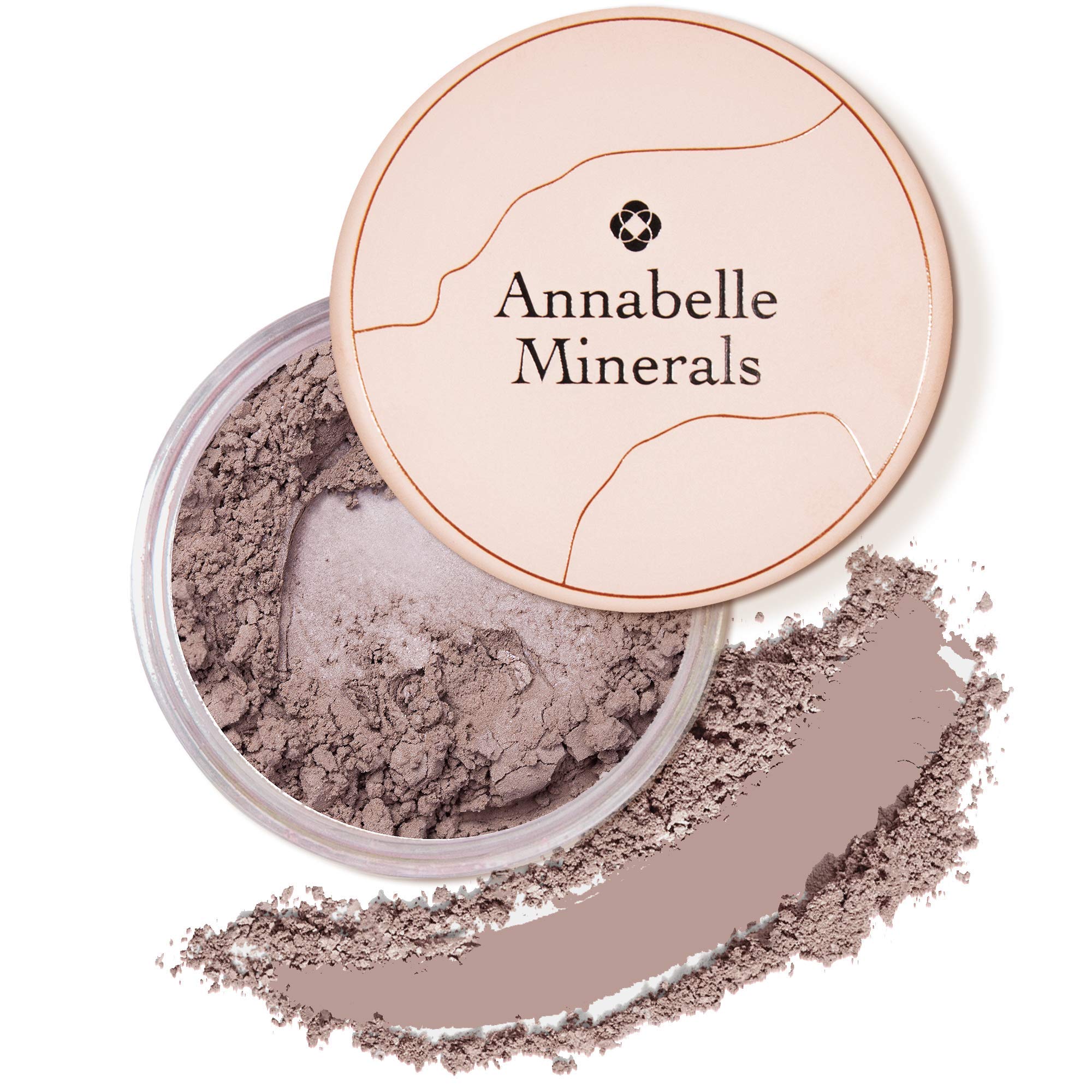 Annabelle Minerals - All-Natural Clay Mineral Eyeshadow - Long-Lasting Effect - Matte Finish - Highly Pigmented - Easy To Apply - No Flaking Off And Smearing - Skin Care - Vegan - Matte Americano 3g