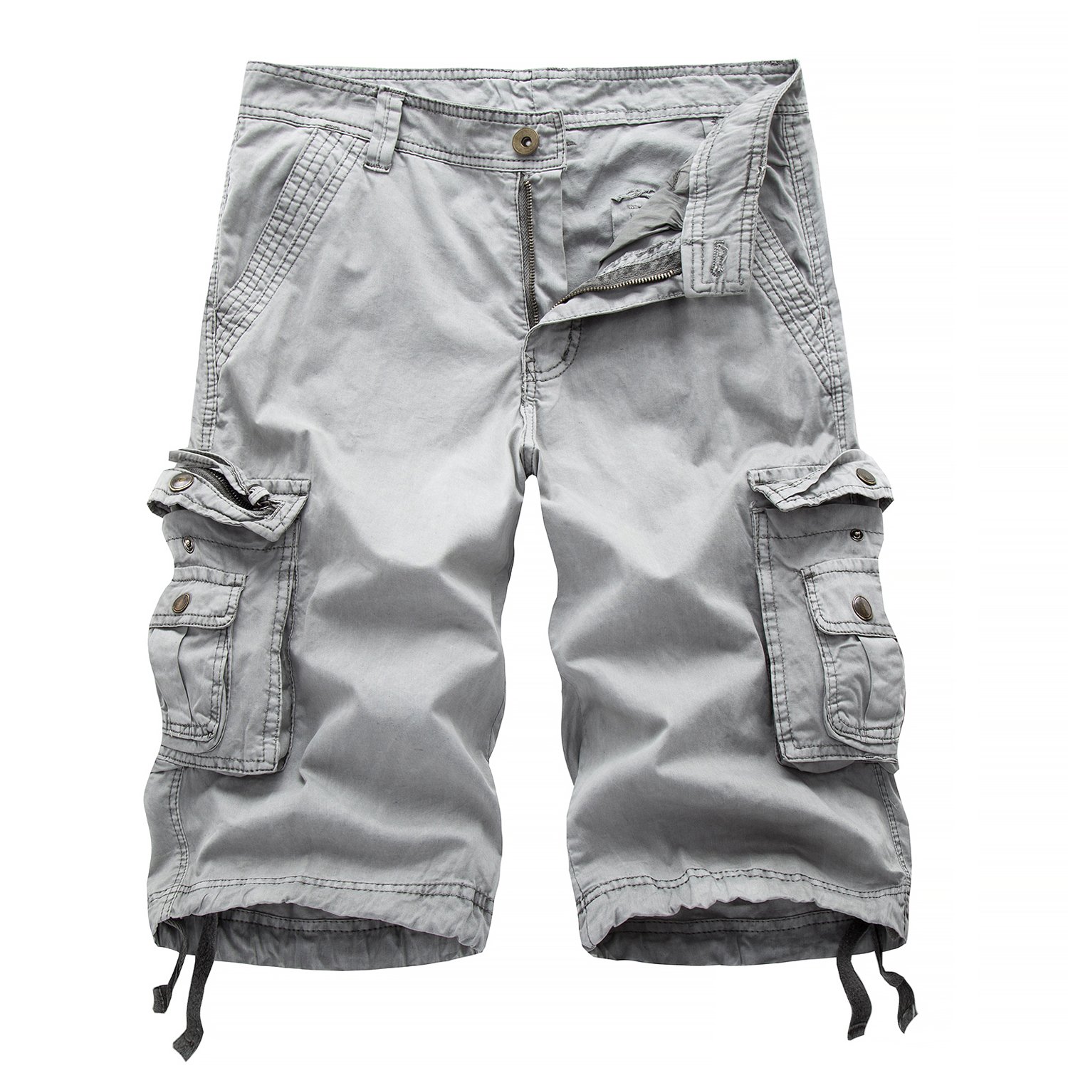 cotton twill cargo shorts