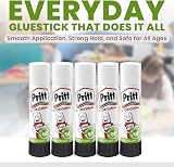 ZYBUX Pritt Glue Sticks 5 Pack 11g 90% Natural Strong Hold Safe for Kids view 2