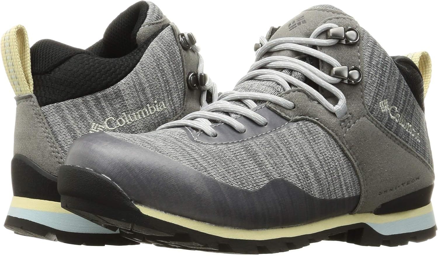 Amazon コロンビア メンズ レディース トレッキングシューズ メテオミッド オムニテック ニット Meteor Mid Omni Tech Knit Ancient Fossil Columbia コロンビア ハイキング トレッキングシューズ