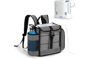 CURMIO Portable Oxygen Concentrator Backpack Compatible with Inogen One, Oxygo, Caire Units, SimplyGo Mini, POC Travel Bag
