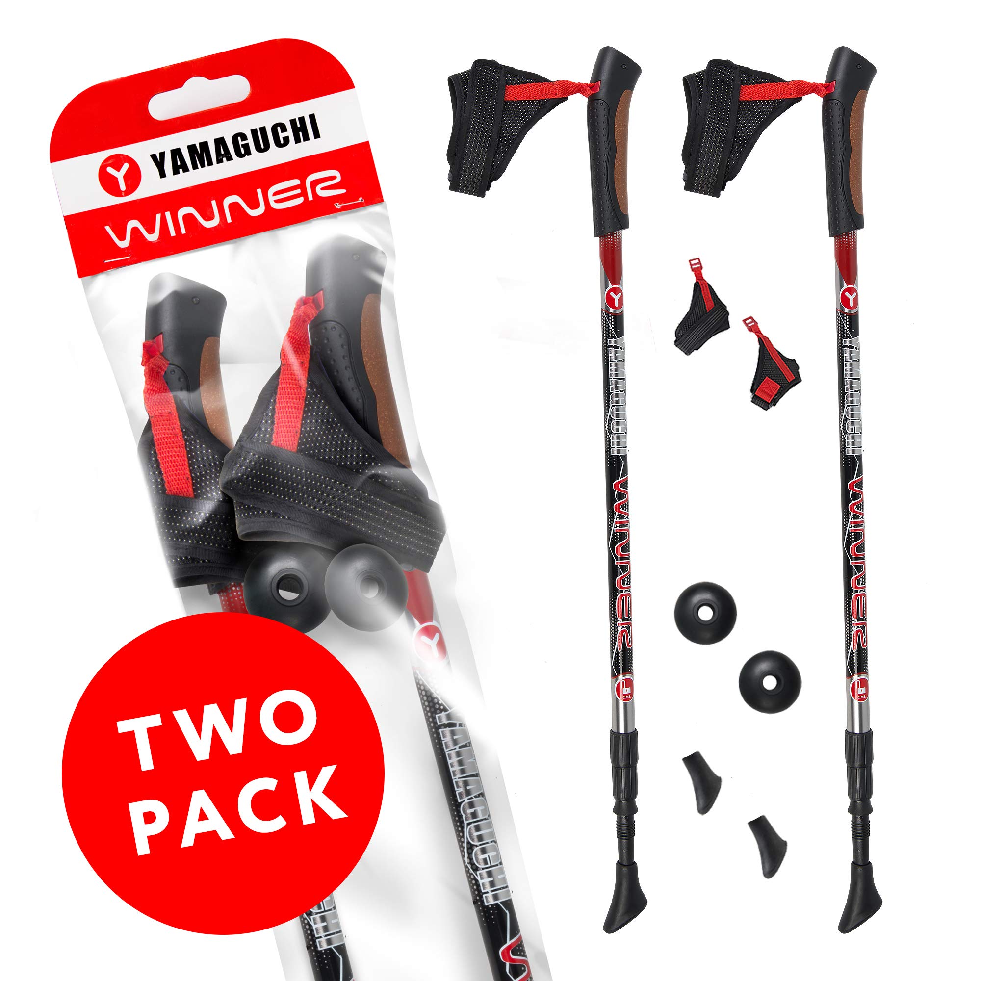 Walking Stick, Trekking Poles Collapsible Telescoping Pole Hiking