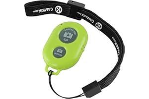 Bluetooth Remote Control by CamKix - Wireless Remote for Smartphones (Green)