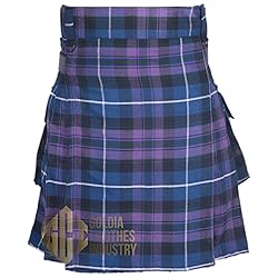 Goldia Clothes Industry Tartan Kilts l Men's