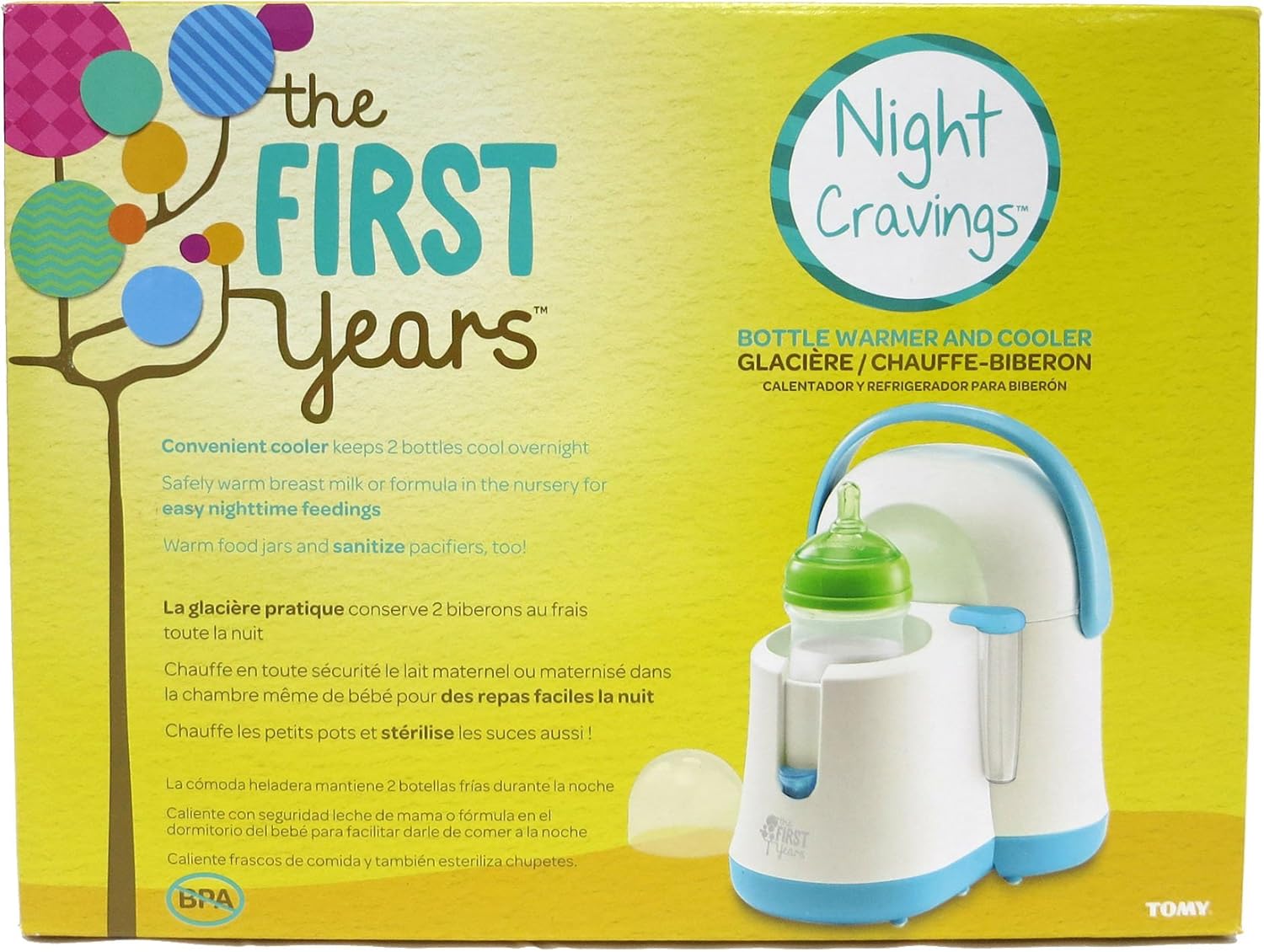 first years night cravings bottle warmer