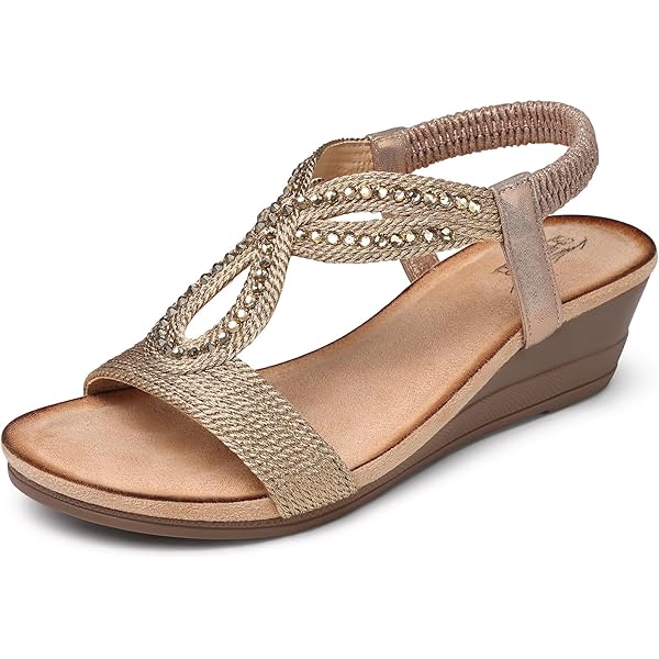 YELLO ECHO LOW WEDGE SANDALS Mサイズ 23.5 YELLO ECHO LOW WEDGE SANDALS Mサイズ 23.5 Amazon.com