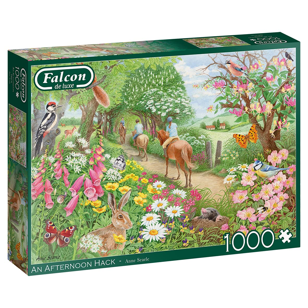 Jumbo, Falcon de luxe - An Afternoon Hack, Jigsaw Puzzles for Adults, 1000 piece