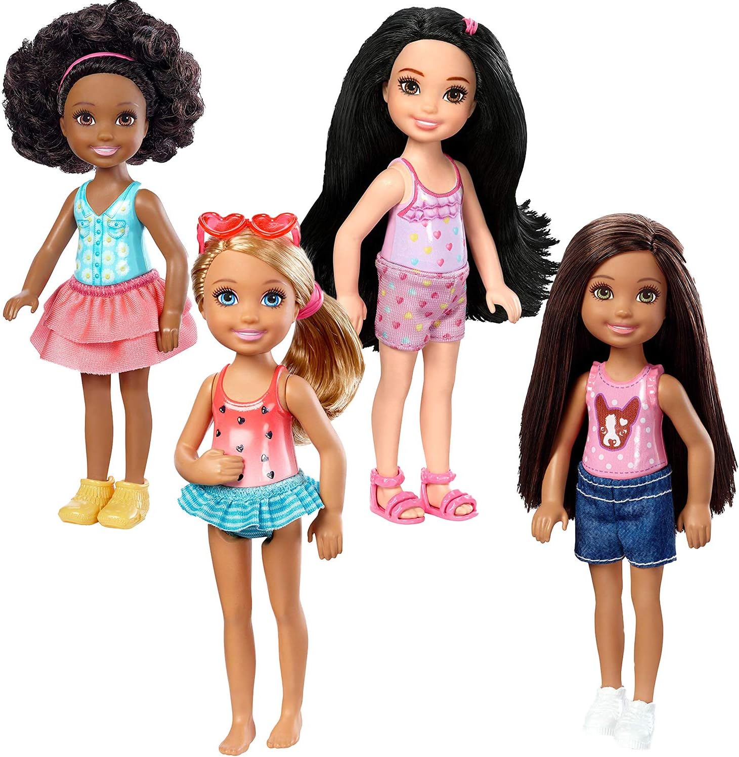 barbie con pelo negro