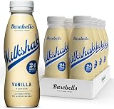 Barebells Protein Shake Vanilla 24g Low Carb Lactose Free 8x330ml Ready to Drink