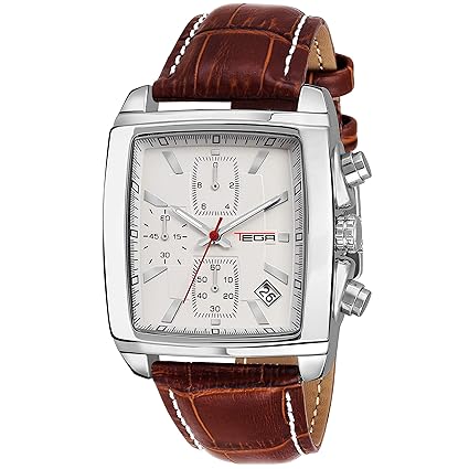 T08202 - White Chronograph Watch - for Men
