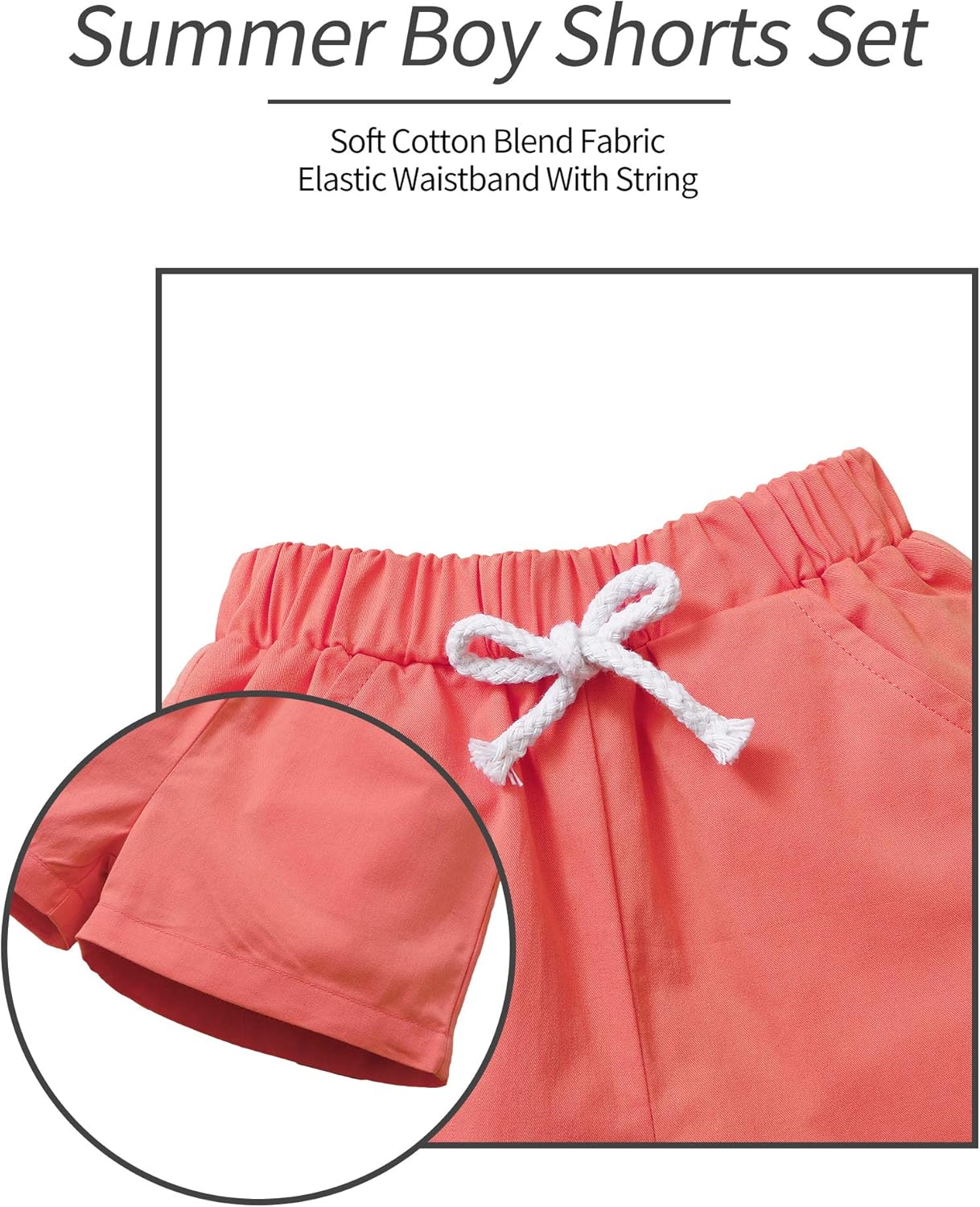 Toddler Baby Boy Clothes Shirt Tops Shorts Set Little Boy Summer Outfits Baby Boy's Clothing: Clothing