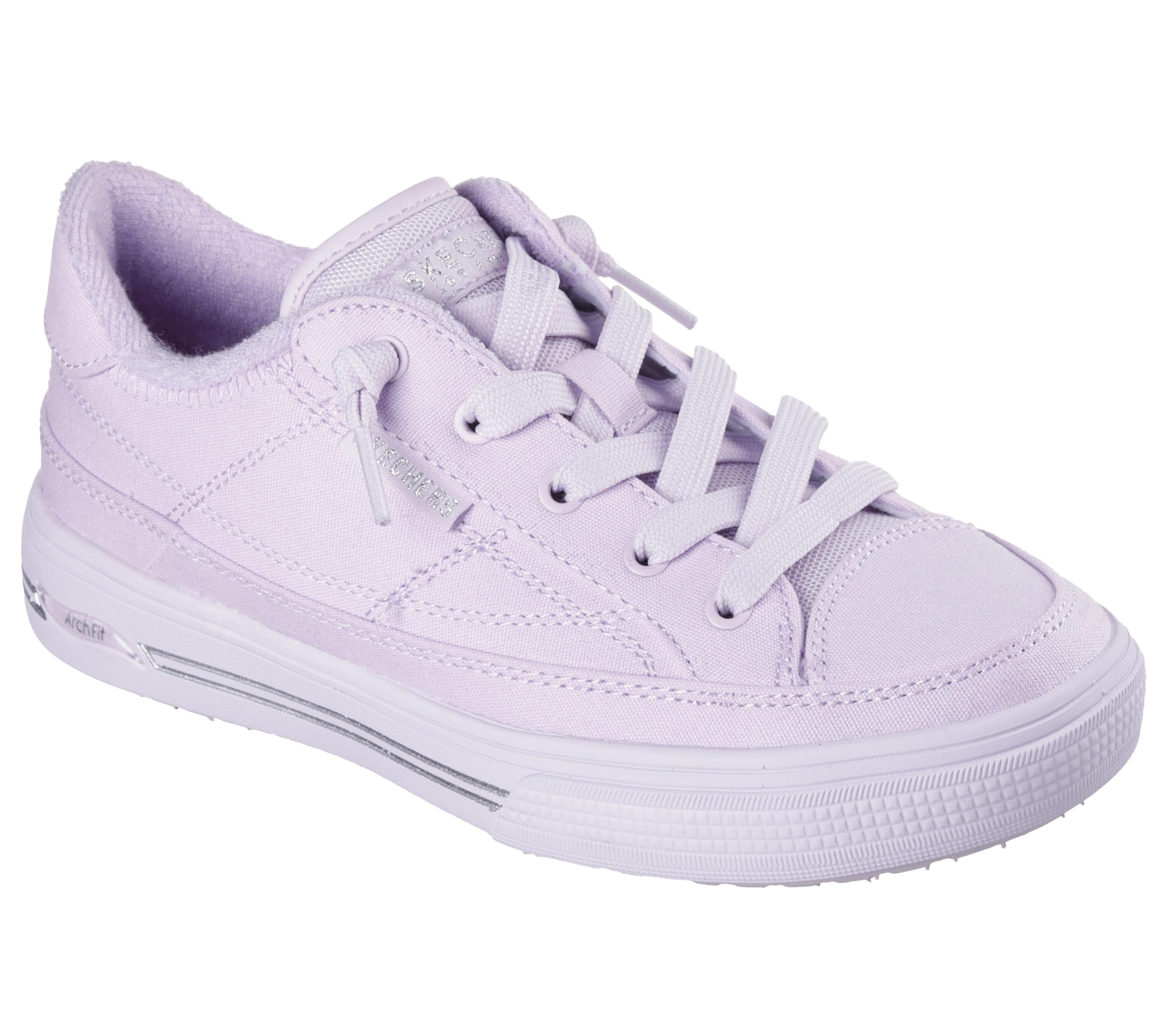 Skechers Women's Arch Fit Arcade-Meet Ya There Sneaker, Lilac, 10 Image