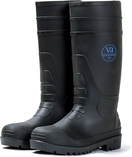 steel toe cap wellies womens