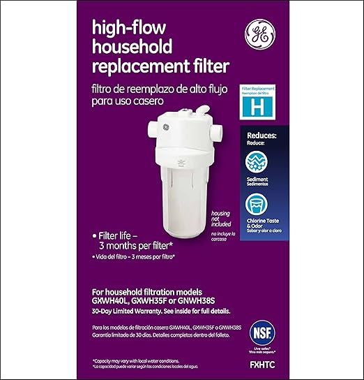 Kochen & Genießen Household Replacement Filter GE System Water