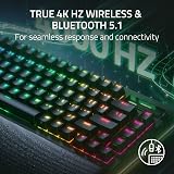 Razer BlackWidow V4 Pro 75 Wireless Keyboard OLED Display Bluetooth 4K Hz view 2