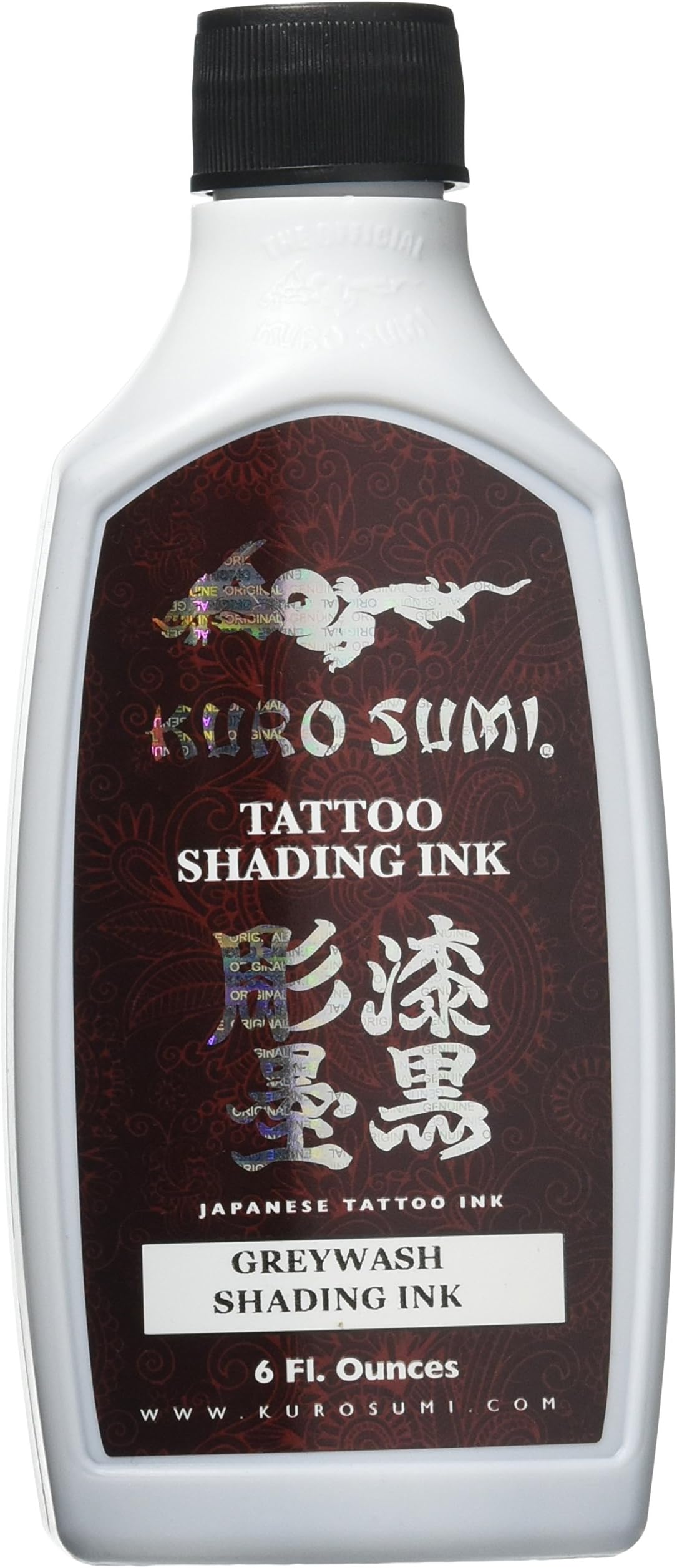 Kuro Sumi - Japanese Graywash Shading Tattoo Ink 6oz by ModLifeSupplies