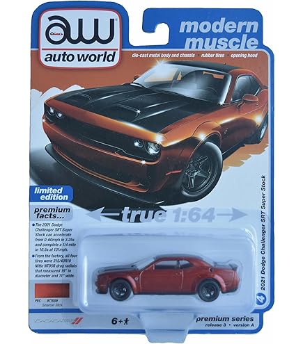 Amazon.com: Auto World 1970 Dodge Challenger T/A, Factory