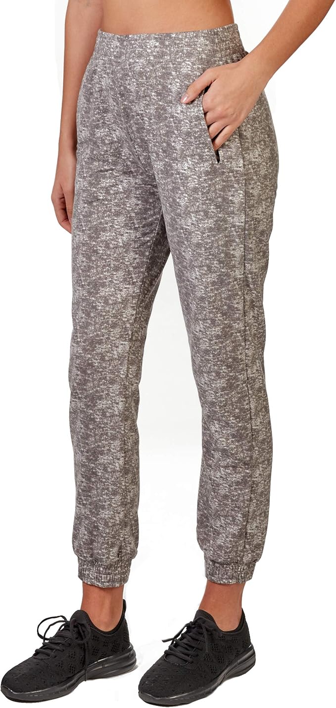 Indero Women's Soft Fleece Joggers Relaxed Fit Sweatpants