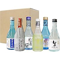 ひやして美味しい 飲みきりサイズの日本酒・地酒 6県のみくらべセット [ 日本酒 300mlx6本 ]