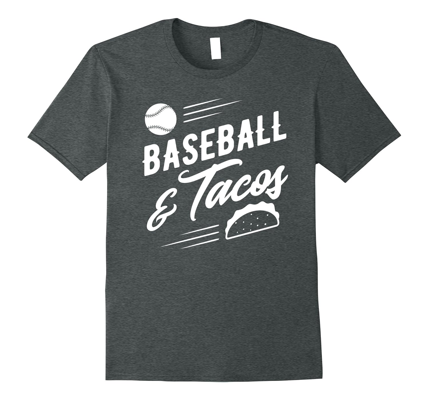 Baseball and Tacos Funny Men’s Baseball Team TShirt